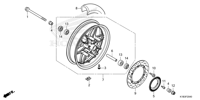 FRONT WHEEL