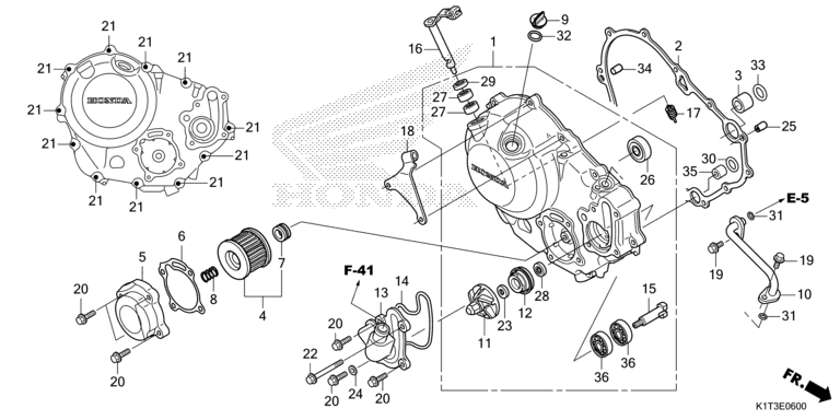 RIGHT CRANKCASE COVER