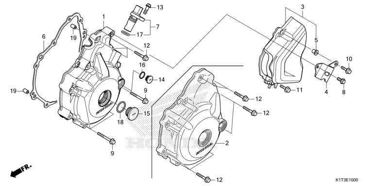 LEFT CRANKCASE COVER