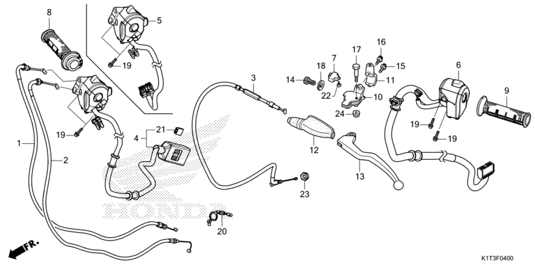 HANDLE LEVER/SWITCH/CABLE