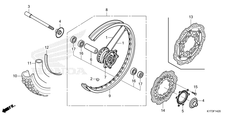 FRONT WHEEL