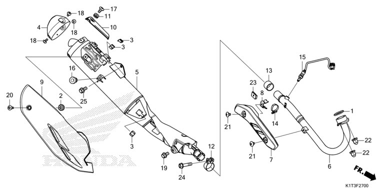 EXHAUST MUFFLER