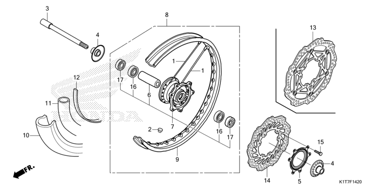 FRONT WHEEL
