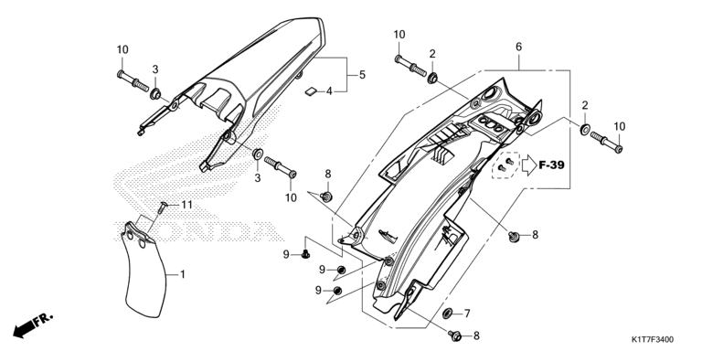REAR FENDER