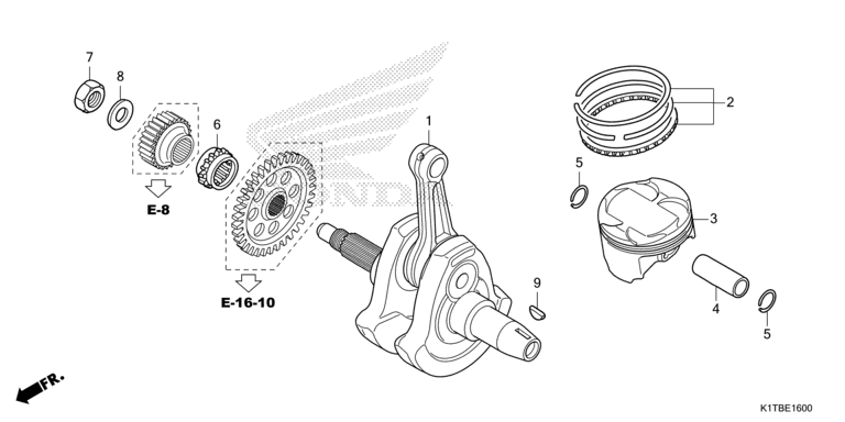 CRANKSHAFT/PISTON