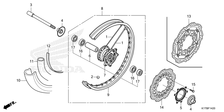 FRONT WHEEL
