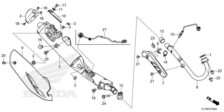 EXHAUST MUFFLER