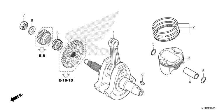 CRANKSHAFT/PISTON