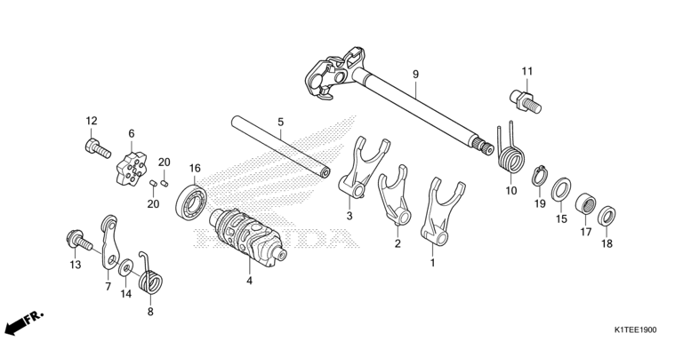 GEARSHIFT DRUM