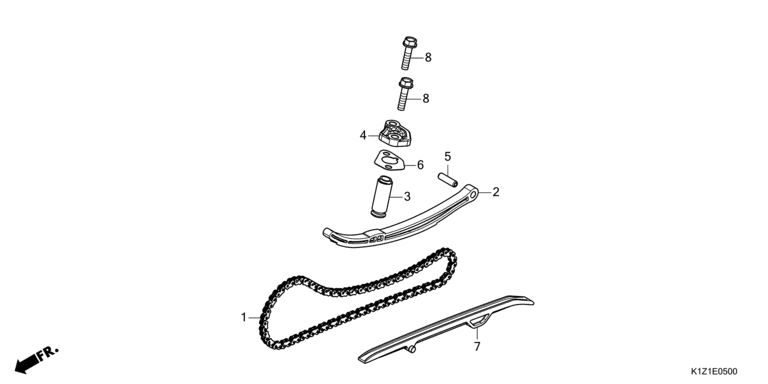 CAM CHAIN/TENSIONER