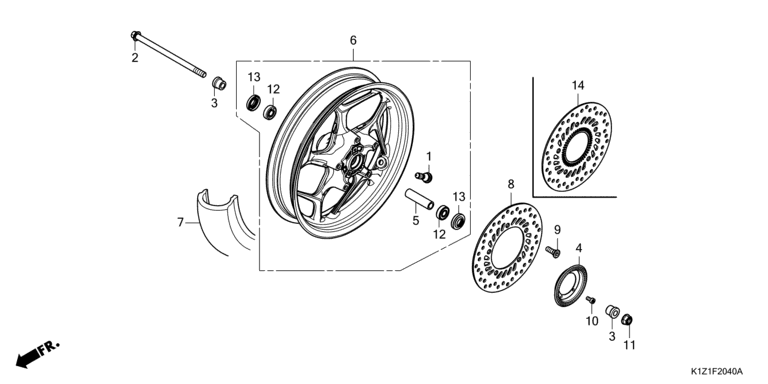 FRONT WHEEL