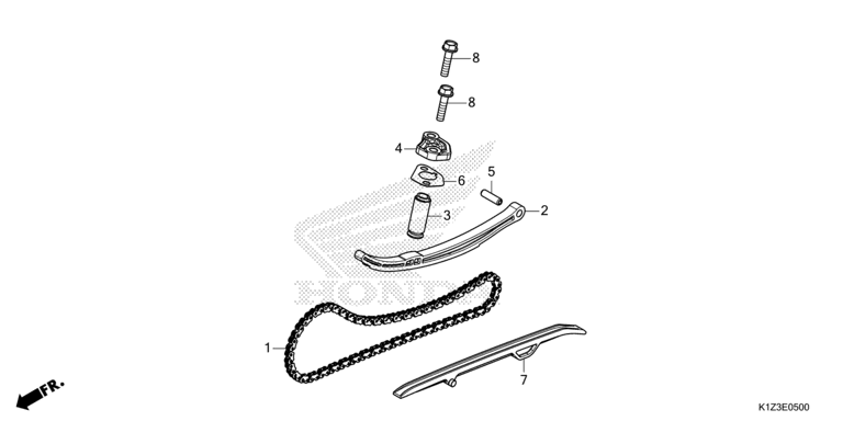 CAM CHAIN/TENSIONER