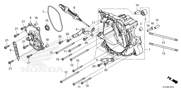RIGHT CRANKCASE