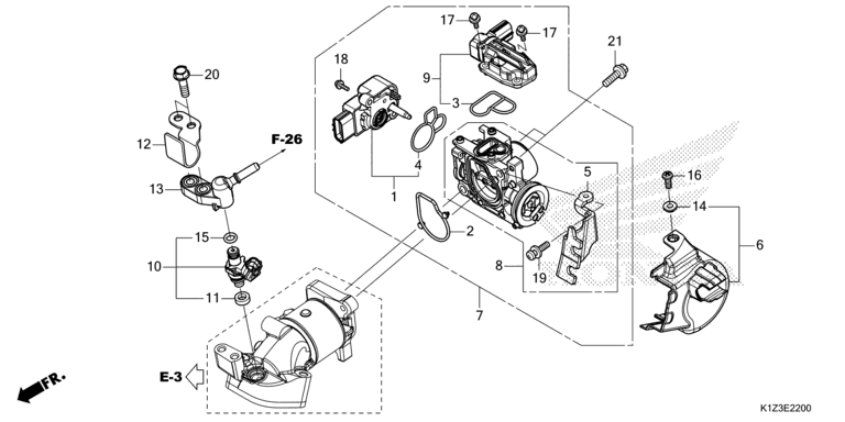 THROTTLE BODY/FUEL INJECTOR