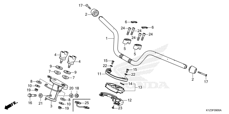 HANDLE BAR/HANDLE COVER