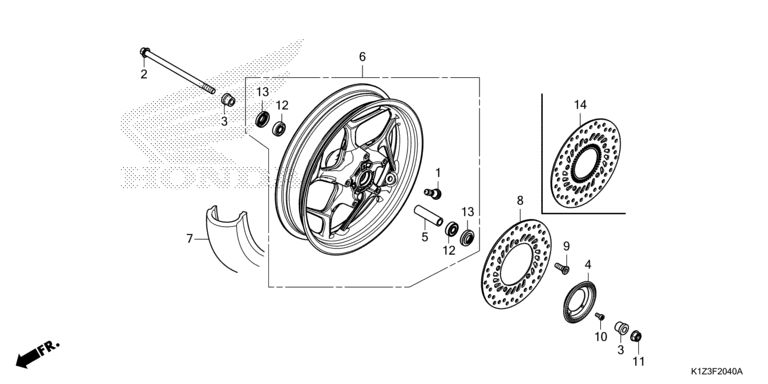 FRONT WHEEL