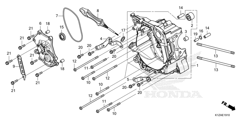 RIGHT CRANKCASE