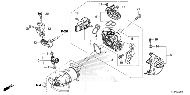 THROTTLE BODY/FUEL INJECTOR