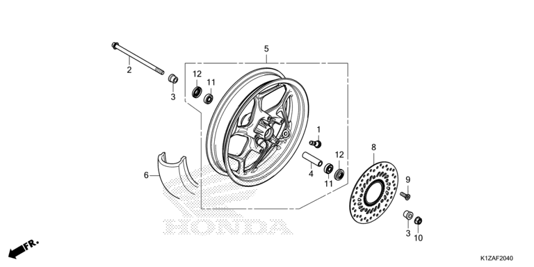 FRONT WHEEL