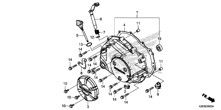 RIGHT CRANKCASE COVER