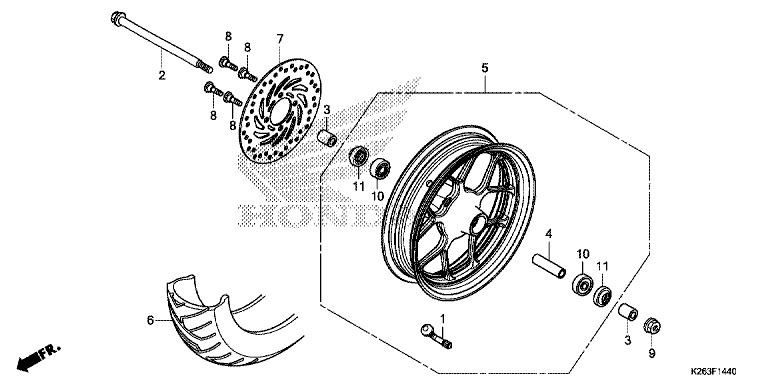 FRONT WHEEL