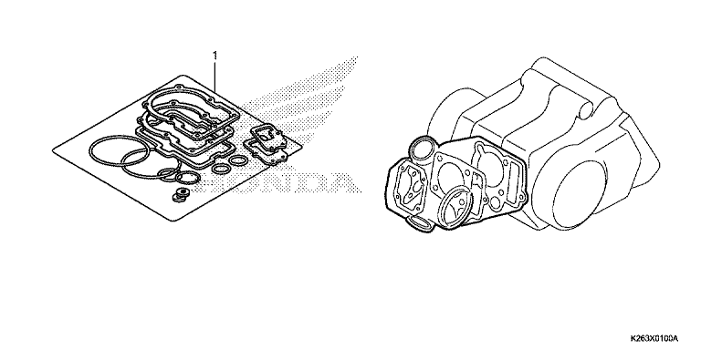 GASKET KIT A