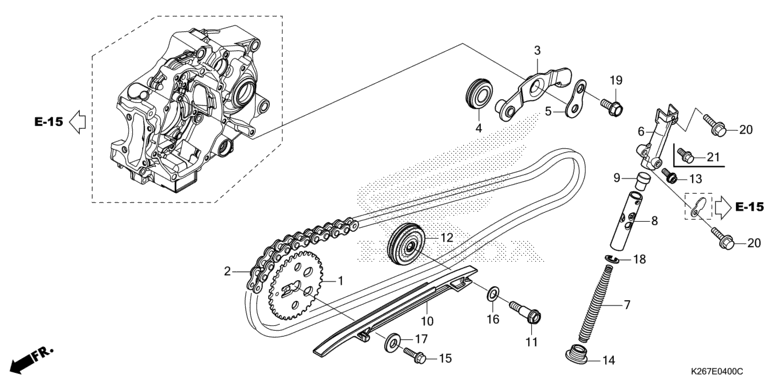 CAM CHAIN/TENSIONER
