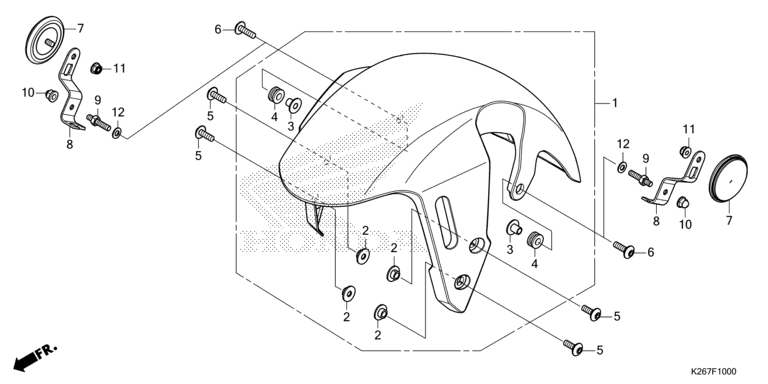 FRONT FENDER