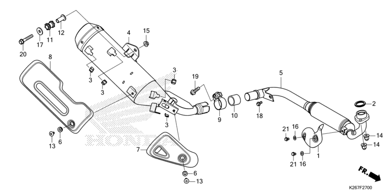 EXHAUST MUFFLER