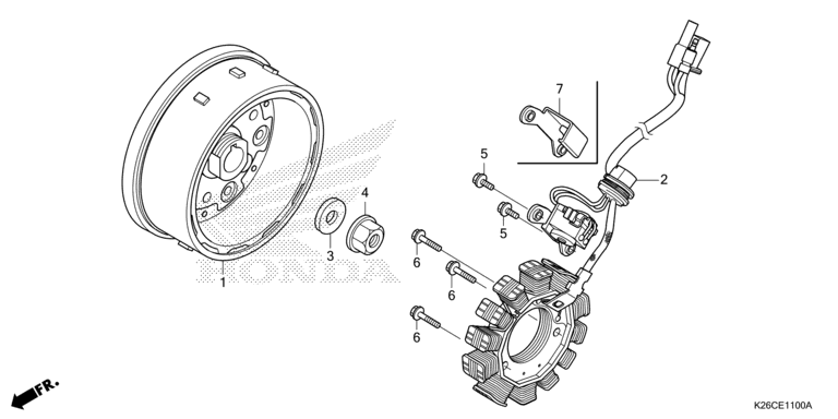 GENERATOR/FLYWHEEL