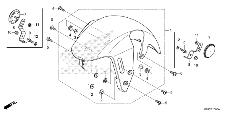 FRONT FENDER