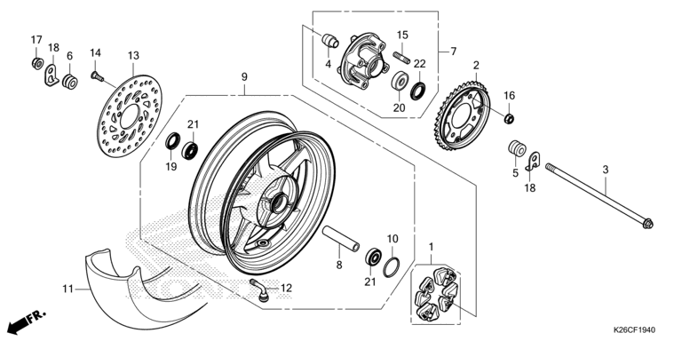 REAR WHEEL