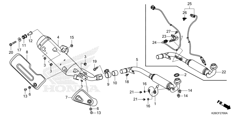EXHAUST MUFFLER
