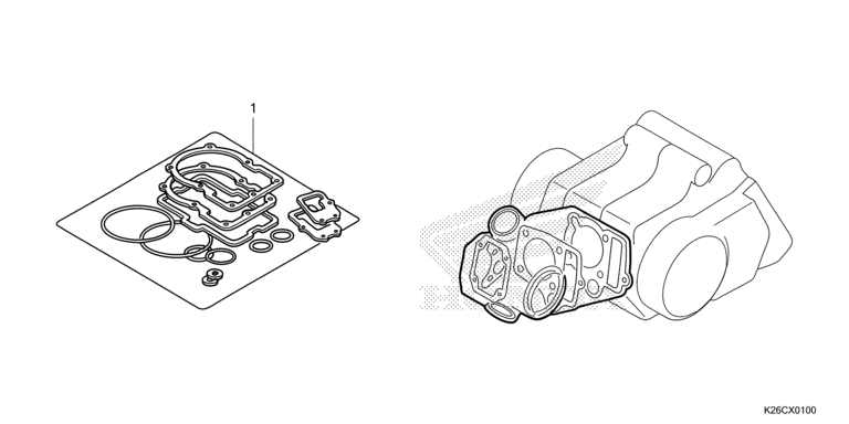 GASKET KIT A