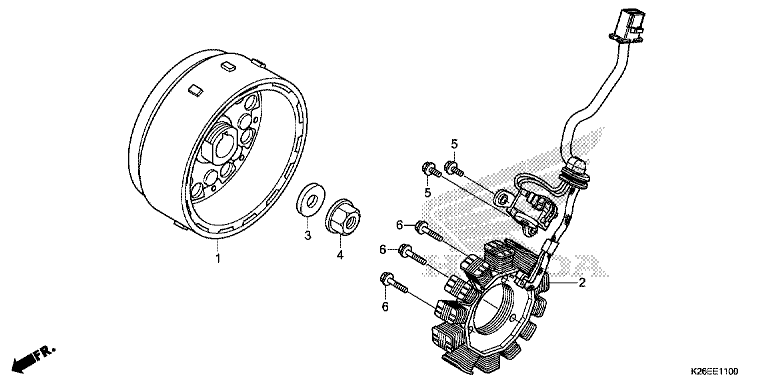 GENERATOR/FLYWHEEL