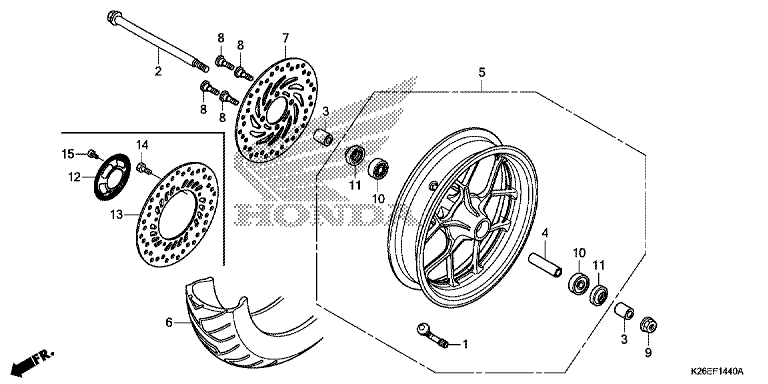 FRONT WHEEL