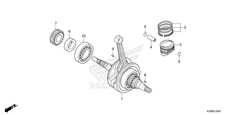 CRANKSHAFT/PISTON
