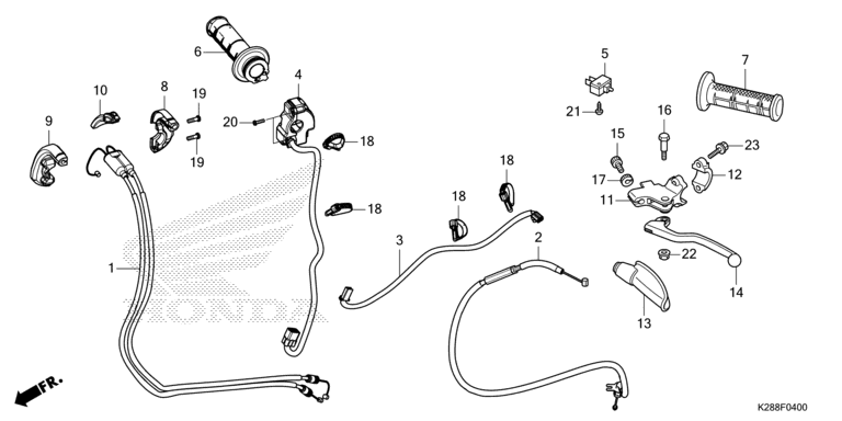 HANDLE LEVER/SWITCH/CABLE