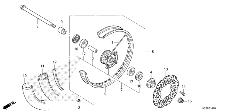 FRONT WHEEL