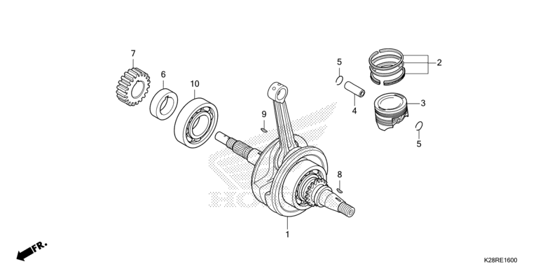CRANKSHAFT/PISTON