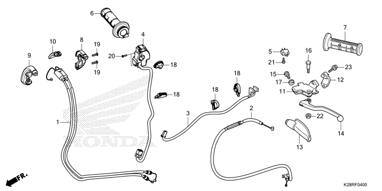 HANDLE LEVER/SWITCH/CABLE
