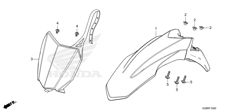 FRONT FENDER