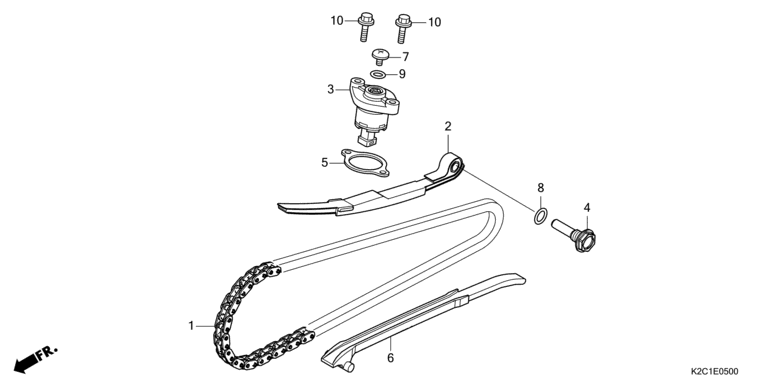 CAM CHAIN/TENSIONER