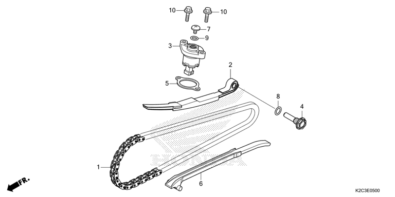 CAM CHAIN/TENSIONER