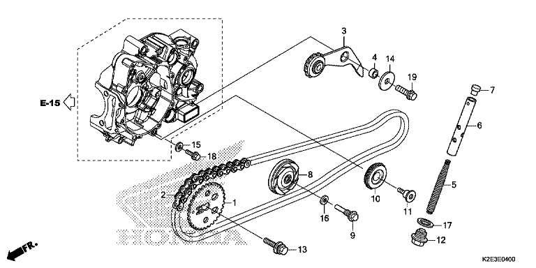 CAM CHAIN/TENSIONER
