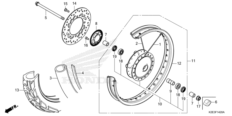 FRONT WHEEL