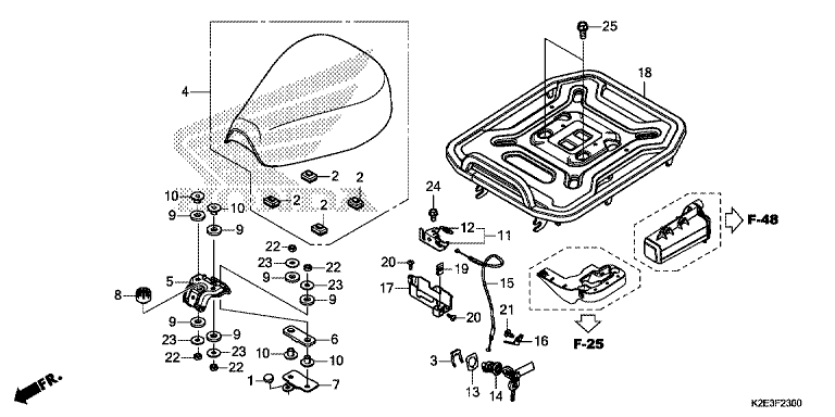 SEAT/LUGGAGE CARRIER