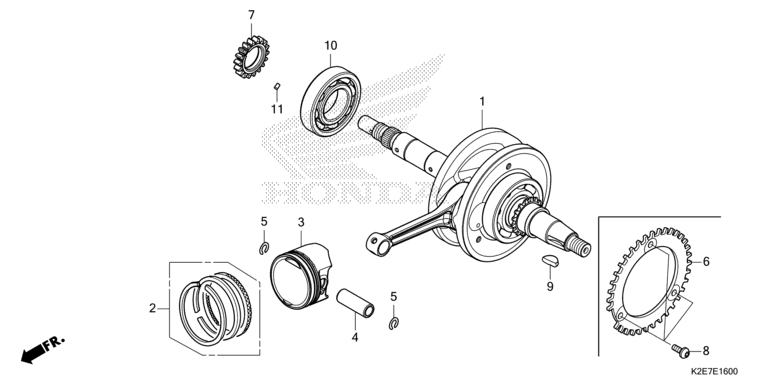 CRANKSHAFT/PISTON