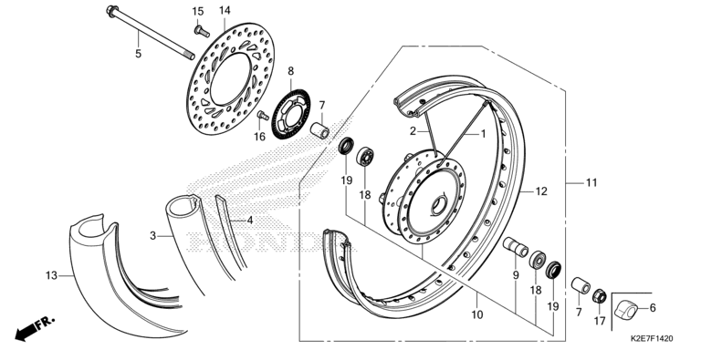 FRONT WHEEL