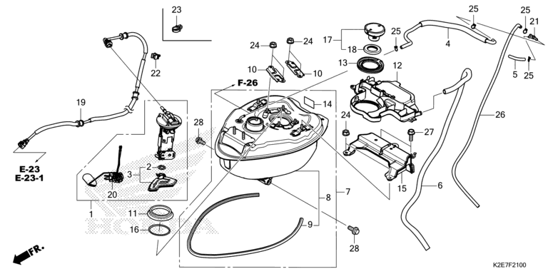 FUEL TANK/FUEL PUMP